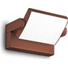 Ideal Lux SWIPE APPLIQUE DA ESTERNO IP54 LED 3000K 20,5W 2300 lm COFFEE
