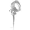Ideal Lux LITIO FARO PROIETTORE 1 LUCE ATTACCO GX53 IP66 LAMPADINA INCLUSA GRIGIO