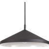 Ideal Lux YURTA LAMPADARIO SOSPESO 1 LUCE ATTACCO E27 NERO 50CM IN METALLO