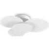 Ideal Lux CLOUD PLAFONIERA LED 3000K 33W 3300 lm L.52CM IN METALLO