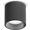 Ideal Lux NITRO ROUND FARETTO LED DOB 4 W 40° 320 lm 3000K D.4CM NERO