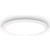 Ideal Lux FLY SLIM PLAFONIERA LED SMD SAMSUNG Alimentatore TRIDONIC ON/OFF incluso 18 W 87° 2700 lm 4000 K BIANCO D.35CM