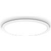 Ideal Lux FLY SLIM PLAFONIERA LED SMD SAMSUNG Alimentatore TRIDONIC ON/OFF incluso 26 W 87° 3700 lm 4000 K BIANCO D.45CM