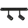 Ideal Lux EGO SPOT DOUBLE LED COB OSRAM DIMMERABILE DALI 500 lm 3000 K 5 W 30° NERO