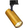 Ideal Lux FOX 25W PROIETTORE 3-PHASE LED COB BRIDGELUX 25 W 35° On-Off 3300 lm 3000 K OTTONE