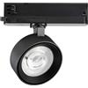 Ideal Lux POV 3-PHASE LED COB CREE ROUND PROIETTORE 22 W 36° 2000 lm 3000 K NERO