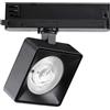 Ideal Lux POV 3-PHASE LED COB CREE SQUARE PROIETTORE 22 W 36° 2000 lm 3000 K NERO