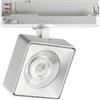 Ideal Lux POV 3-PHASE LED COB CREE SQUARE PROIETTORE 22 W 36° 2000 lm 3000 K BIANCO