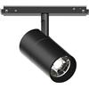 Ideal Lux EGO SPOT TRACK SINGLE LED COB CITIZEN DIMMERABILE DALI 3050 lm 3000 K 26 W 35° D.7,2X13,8CM NERO