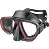 SEAC SUB EXTREME 50 S/BL NERO ROSSO MASCHERA APNEA