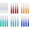 LacyMC 24 Pcs Spazzolini Interdentali Monociuffo,Scovolini Dentali per Dentiera Riutilizzabile,con Cappuccio Antipolvere Individuale,per Pulizia dei Denti