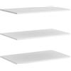 DEKIT GRUPO RIMOBEL Slide Ripiani, Legno ingegnerizzato, Bianco, 150 cm