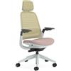 Steelcase Sedia da ufficio ergonomica Steelcase Series 1 con supporto lombare LiveBack, braccioli 4D, poggiatesta regolabile Lentil; Prodotto in Europa