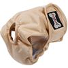 BePetMia Pannolini Lavabili per Cani Femmine, Mutande Riutilizzabili per Cani in Calore, Pannolini Assorbenti Igienici Ecologici (Beige, S: 23-34cm)