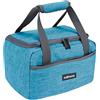 edihome, Borsa Termica Porta Pranzo, Borsa Frigo Piccola, 8L, Lunch Box, Porta Pranzo Termico, Borsetta, per Lavoro, per Viaggio, Blu, Beige e Grigio (Blu)