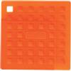 silikomart | Sottopentola Silicone MISS HOT, 175 x 175 mm, Presina da Cucina per Proteggere le Mani o il Tavolo, Colore Arancio, Made in Italy