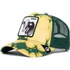 Goorin Bros., The Farm, Cappellino Trucker Unisex, Regolabile, Nero, Motivo Pantera (The Panther), Taglia Unica, Taglia Unica