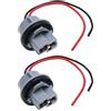 EMSea 2 pz T20 lampadina presa 7440 portalampada adattatore base luce cablaggio spine connettore precablato prese di cablaggio per auto, camion, rimorchi, barche, roulotte