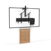 AXEOS STILIX WIDE - sistema pavimento/parete per schermo singolo (EB) per display da 75 a 100