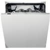 Whirlpool WI 7020 P. Posizionamento dell'apparecchio: A scomparsa totale, Dimensione: Dimensione massima (60 cm), Colore della porta: Argento. Numero di coperti: 14 coperti, Classe emissione rumore: C, Emissione acustica: 46 dB. Classe efficienza energ...