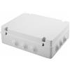 Gewiss - GW44210 - Cassetta di derivazione con coperchio basso a vite -  ip56 - dimensioni interne 380x300x120 - pareti lisce - grigio ral 7035