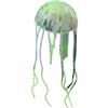 Leeadwaey Acquario Medusa Artificiale Luminoso Falso Decorativo Ufficio Ristorante Subacqueo Fishtank Decorazione Ornamento Giallo