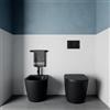 Parama Sanitari filomuro in ceramica rimless nero opaco: vaso, bidet e copriwc soft-close | Vienna
