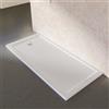 Parama Piatto doccia 70x140 effetto pietra bianco in acrilico altezza slim | Petra