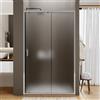 Parama Box doccia per nicchia da 130 cm apertura scorrevole reversibile cristallo 6mm opaco h190 | Sicily