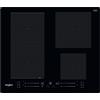 WHIRLPOOL WFS0160NE - WF S0160 NE Piano cottura Induzione larghezza 60 cm Vetroceramica Nero - 4 Zone flessibili - Regolatore di Potenza - Chef Control