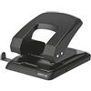 Centra Esselte Centra HP40, Perforatore a 2 fori per casa e ufficio pratica e robusta, Fora fino a 40 fogli, Bucatrice da tavolo e scrivania portatile con cassetto di raccolta inferiore, Nero, 623668