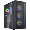 SILVERSTONE Case SilverStone Fara R1 PRO V2 Midi-Tower Vetro Temperato Nero