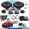 Audison Kit 6 Casse Altoparlanti Audison Apk165 +Apx4 Ant+Post per Fiat Panda 312 2012