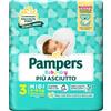 Pampers baby-dry Pampers baby dry pannolino downcount midi 20 pezzi