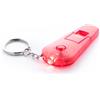 Gadget personalizzate. Portachiavi economici Fischietto con mini torcia elettrica - personalizzate o neutre
