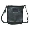 Avirex Collezione Buffalo, Tracolla con Pattina, Cross-body Bag, Borsa Uomo, Colore Grigio