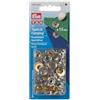 Prym Chiusure a Pressione in Argento Non Cucite, Metallo, d'Argento, 15 mm
