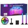 Tuya Kit Led TV Immersione Smart RGBIC con Camera e Barre Luminose