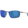 Costa Turret Mirrored Polarized Sunglasses Oro Blue Mirror 580P/CAT3 Donna