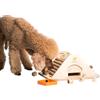 My Intelligent Dogs My Intelligent Pets Giocattolo interattivo per Cani in Legno Piramide Giocattolo intelligente per cani Distributore di Dolcetti Interattivo Giocattolo per Cuccioli, giochi di Attivazione Mentale