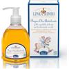 Helan, Linea Bimbi - Bagnoschiuma Bambini e Bagnetto Neonato, Detergente Lenitivo con Vitamina E e Camomilla, Bagno Schiuma Olio Corpo Idratante Pelle Secca con Mandorle Dolci e Burro di Karitè 240ml