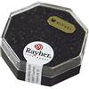 Rayher Delica Rocailles, 2,2Mm Ø, Nero, 7G, Metallico Opaco, Scatolina, 14751576