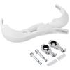 PRORACER Paramani Moto 22mm 28mm Universali Protezione Motocross Alluminio Enduro Scooter per Pit Pocket Bike ATV Quad Off-Road Ciclomotore (bianco)