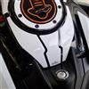 Resin Bike Adesivi Moto Compatibile con KTM 200 Duke 390 Duke 2021-2023. Protezioni Zona Chiave Antigraffio e Antiurto. Adesivi Resinati 3D Made in Italy