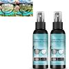 Ashopfun 2023 Eyeglass Lens Scratch Removal Spray, Eyeglass Glass Scratch Repair Solution,High Concentration Glasses Cleaner Spray for Sunglasses Screen Cleaner Tools,for All Lenses (2pcs)