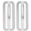 BuyWeek Diving Weight Belt Porta Pesi per Immersioni, 2 Pezzi Anello a D in Acciaio Inox 304 per Acquatici