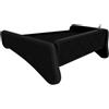 F-Core TAVOLO CRUSCOTTO CENTRALE LED IN LEGNO NERO PER IVECO DAILY DAL 1999 AL 2006