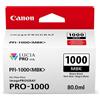 Canon 0545C001AA - CANON PFI-1000MBK CARTUCCIA D'INCHIOSTRO NERO OPACO [80ML]