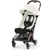 Cybex Platinum Passeggino Leggero Cybex Coya Chrome Dark Brown Off white