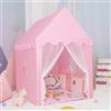 Benebomo Tenda da gioco per ragazze,Tende per bambini Princess Castle,Casette da gioco per bambini per giardino,Tende da gioco per bambini piccoli,Regali per bambini indoor e outdoor (Rosa)